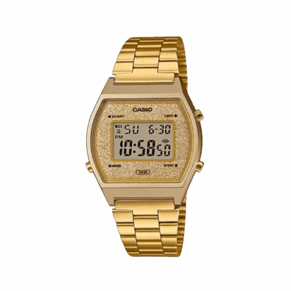 alt="relógio de pulso casio A640WGG-9DF-SC vintage dourado"