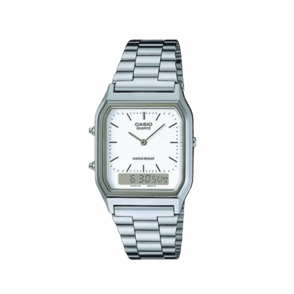 alt="relógio de pulso casio digital AQ-230A-7DMQ"