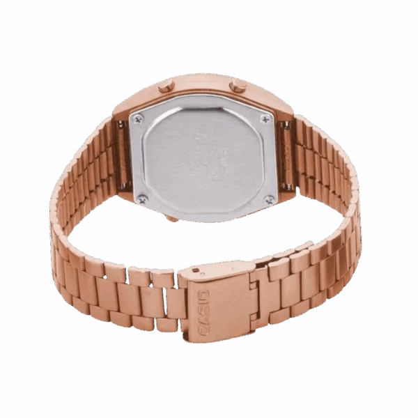 alt="relógio de pulso casio B640WC-5ADF vintage rose"