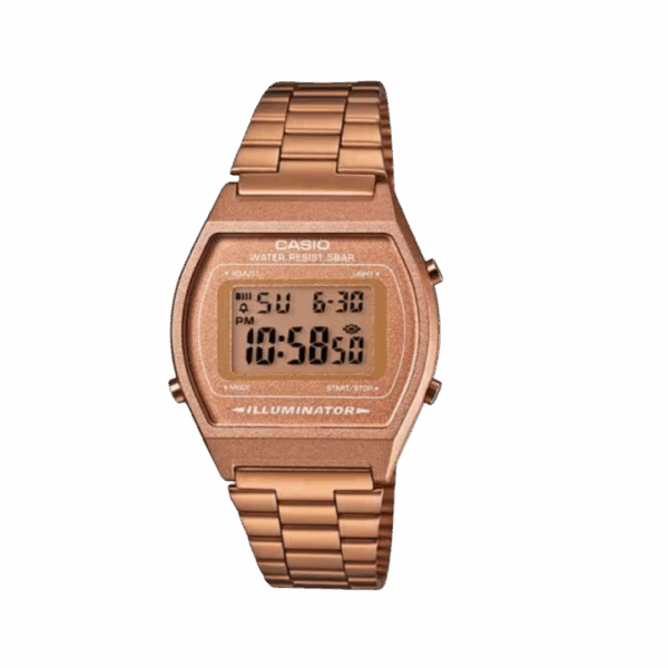 alt="relógio de pulso casio B640WC-5ADF vintage rose"