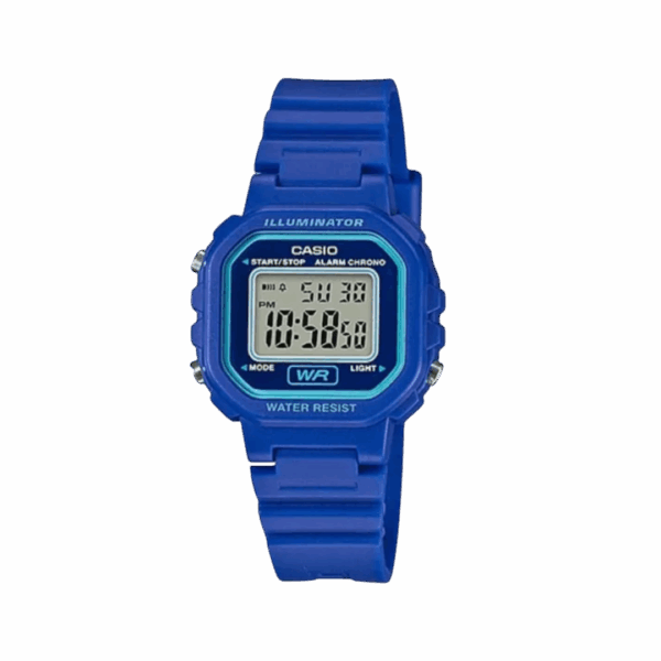 alt="relógio de pulso casio digital LA-20WH-2ADF"