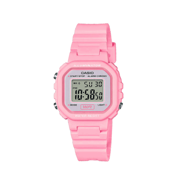 alt="relógio de pulso casio digital LA-20WH-4A1DF-SC"