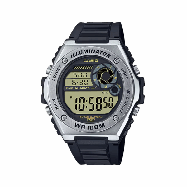alt="relógio de pulso casio digital MWD-100H-9AVD"