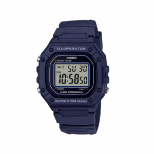 alt="relógio de pulso casio digital W-218H-2AVDF"