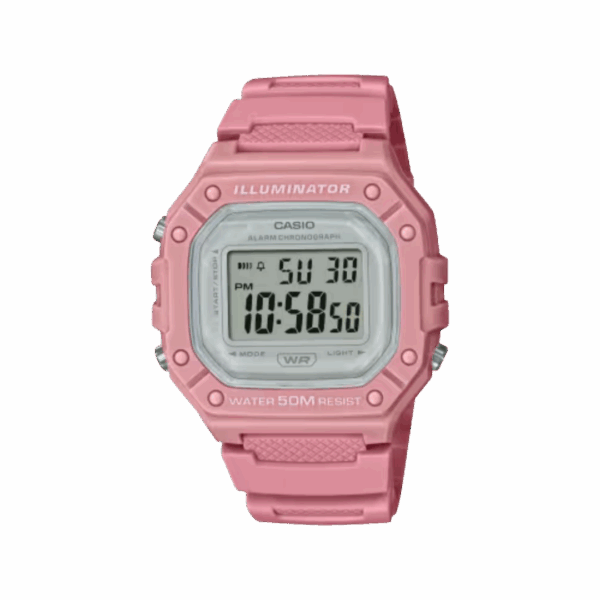 alt="relógio de pulso casio digital W-218HC-4AVDF"