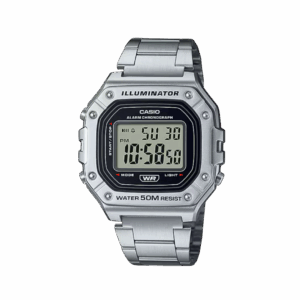 alt="relógio de pulso casio digital W-218HD-1AVDF"