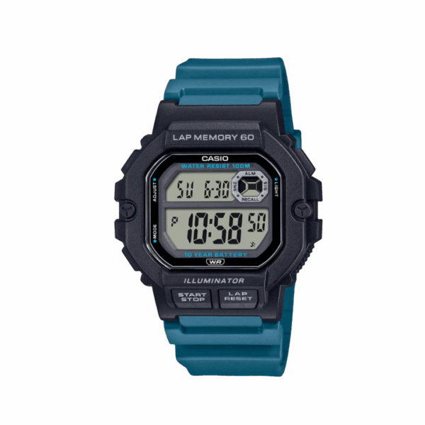 alt="relógio de pulso casio digital WS-14000H-3AVDF-SC"