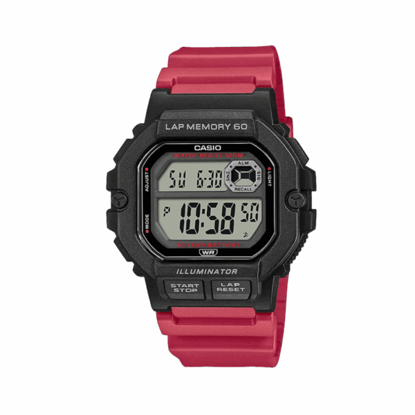 alt="relógio de pulso casio digital WS-14000H-4AVDF-SC"