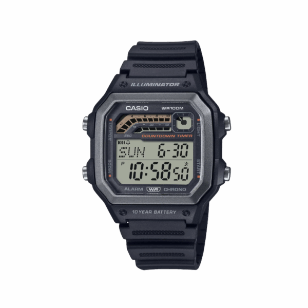 alt="relógio de pulso casio digital WS-1600H-1AVDF-SC"