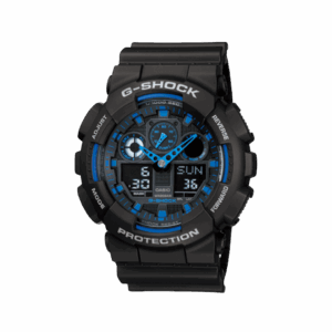 alt="relógio de pulso casio gshock GA-100-1A2DR"