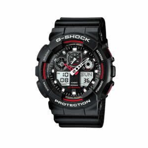 alt="relógio de pulso casio gshock GA-100-1A4DR"