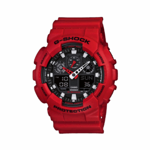 alt="relógio de pulso casio gshock GA-100B-4ADR"