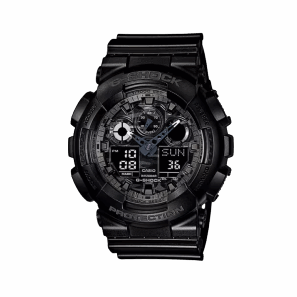 alt="relógio de pulso casio gshock GA-100CF-1ADR"