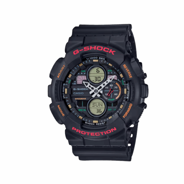 alt="relógio de pulso casio gshock GA-140-1A4DR"