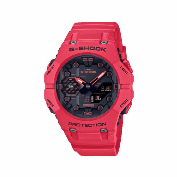 alt="relógio de pulso casio gshock GA-B001-4ADR"