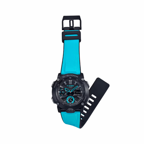 alt="relógio de pulso casio gshock GA-200-1A2DR"